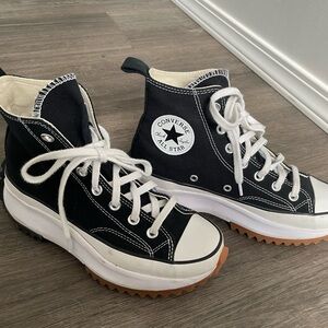 Women’s Converse Platform Black All Stars